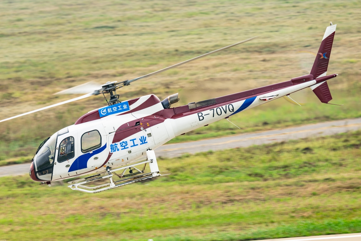 AC311A举行航行预演。。。。。。。。摄影：岳书华